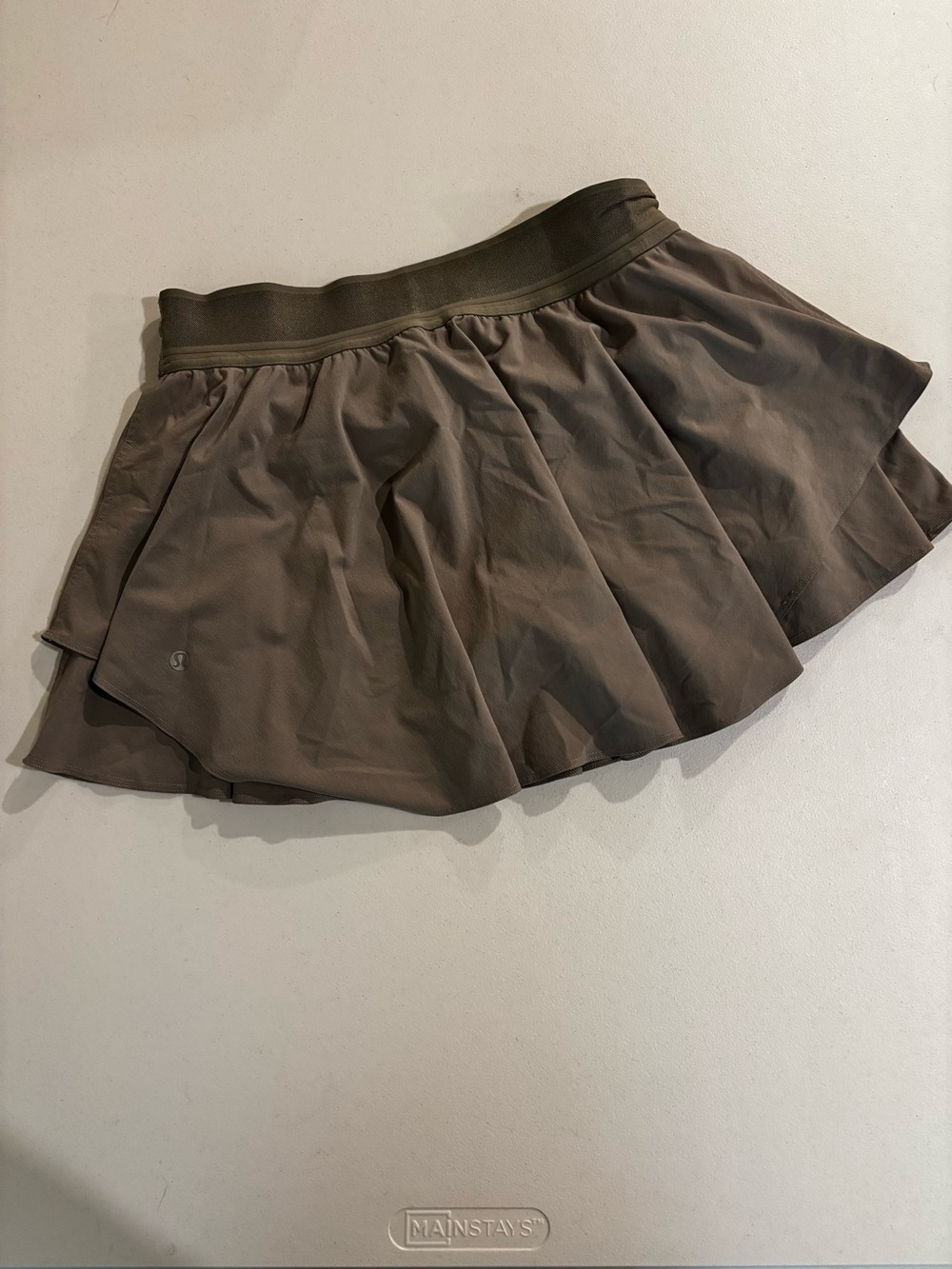 lululemon athletica  Layered Skirt with Elastic Waistband
